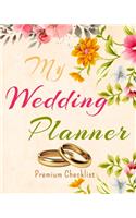 My Wedding Planner a Portable Guide to Organizing Your Dream Wedding 2021 - 2020 Wedding Planner with golden wedding rings design Complete Wedding Planning Notebook and Organizer with Checklists Budget Planner Journal Pages Bride Wedding Engagement