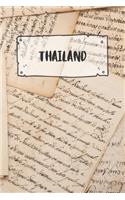 Thailand: Ruled Travel Diary Notebook or Journey Journal - Lined Trip Pocketbook for Men and Women with Lines