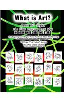 What Is Art Learn Art Styles the Easy Coloring Book Way Modern Lines Creating Stars Easy Beginning Level Original Human Handmade Stress Relief Drawings