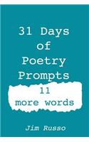 31 Days of Poetry Prompts