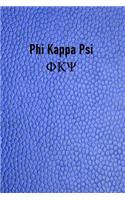 Phi Kappa Psi: Bid Day, Rushing, Big Brother or Big Sister Gift Journal Notebook