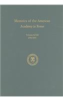 Memoirs of the American Academy in Rome, Vol. 51 (2006) / 52 (2007)
