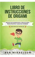 Libro de Instrucciones de Origami para Niños Edición de Animales