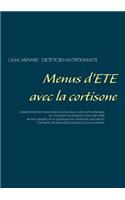 Menus d'été avec la cortisone