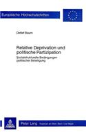 Relative Deprivation Und Politische Partizipation