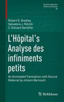 L'Hôpital's Analyse Des Infiniments Petits