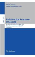 Brain Function Assessment in Learning: First International Conference, Bfal 2017, Patras, Greece, September 24-25, 2017, Proceedings