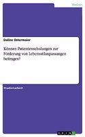 Können Patientenschulungen zur Förderung von Lebensstilanpassungen beitragen?