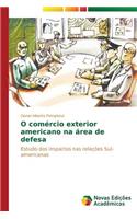 O comércio exterior americano na área de defesa