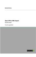 Open Office XML Export