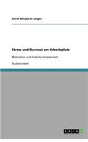Stress und Burnout am Arbeitsplatz