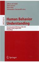 Human Behavior Understanding