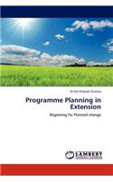 Programme Planning in Extension