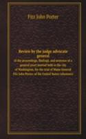 REVIEW BY THE JUDGE ADVOCATE GENERAL