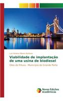 Viabilidade de implantação de uma usina de biodiesel