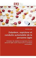 Zolpidem, Zopiclone Et Conduite Automobile de la Personne Âgée