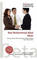 Rao Muhammad Afzal Khan
