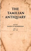 The Tamilian Antiquary Vol - I, NO - VIII