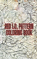 Red I.O. Pattern Coloring Book