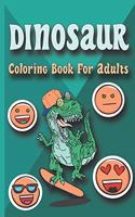 Dinosaur coloring book for adults