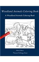 Woodland Animals Coloring Book