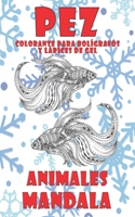 Colorante para bolígrafos y lápices de gel - Mandala - Animales - Pez