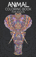 Animal Coloring Book For Adults: An Adult Coloring Book Featuring Beautiful Forest Animals, Birds, Plants and Wildlife ll Relaxation and Stress-Relieving Animal Designs ll 30 Unique