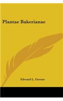 Plantae Bakerianae