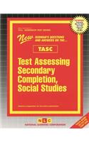 Test Assessing Secondary Completion (TASC), Social Studies: Passbooks Study Guide