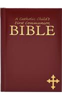 Catholic Child's First Communion Bible