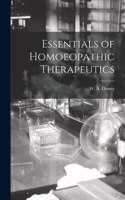 Essentials of Homoeopathic Therapeutics