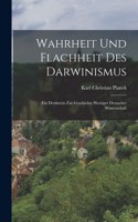 Wahrheit und Flachheit des Darwinismus
