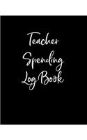 Teacher Spending Log Book