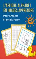 L'Affiche Alphabet en Images Apprendre Pour Enfants Français Perse