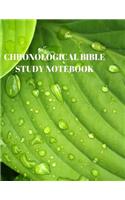 Chronological Bible Study Notebook