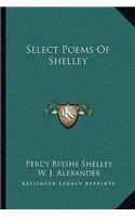 Select Poems of Shelley