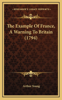 The Example of France, a Warning to Britain (1794)