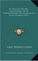 De Invloed Van Het Faillissement Op De Verplichtingen Van Hoofdelijke Schuldenaren (1891)