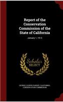 Report of the Conservation Commission of the State of California