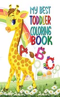 My best toddler coloring book