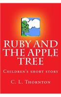 Ruby and the apple tree