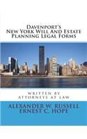 Davenport's New York Will And Estate Planning Legal Forms