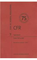 Agriculture, Parts 700 to 899: (07 Code of Federal Regulations)