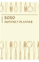 2020 Monthly Planner: Two Year - Monthly Calendar Planner 6 x 9'' - 24 Months For Academic Agenda Schedule Organizer