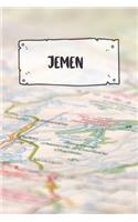 Jemen: Liniertes Reisetagebuch Notizbuch oder Reise Notizheft liniert - Reisen Journal für Männer und Frauen mit Linien