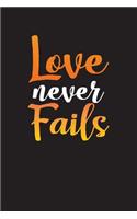 Love Never Fails