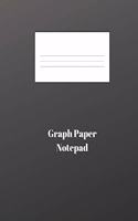 Graph Paper Notepad 8.5 x 11: 5x5 Grid Size Sheets - 8.5 x 11 Black