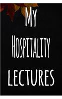 My Hospitality Lectures: The perfect gift for the student in your life - unique record keeper!