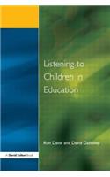 Listening to Children in Education