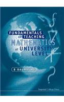 Fundamentals of Teaching Mathematics at University Level